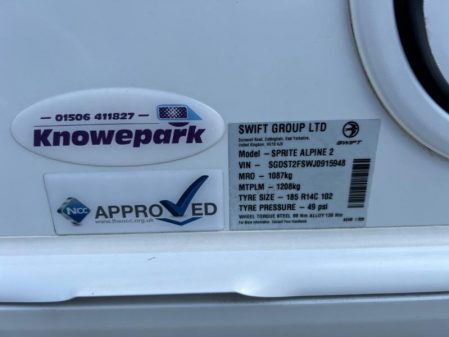 2018 Swift Sprite Alpine 2