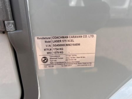2021 Coachman Laser 575 Xcel