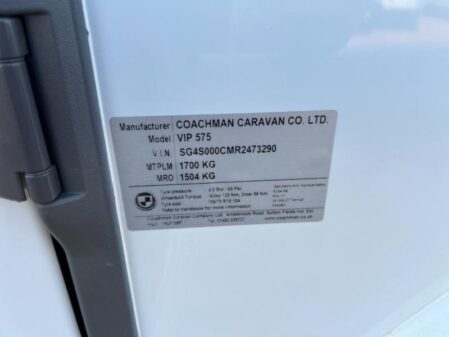 2024 Coachman VIP 575