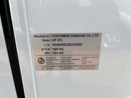 2025 Coachman VIP 575