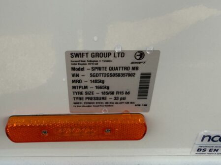 2025 Swift Sprite Quattro MB