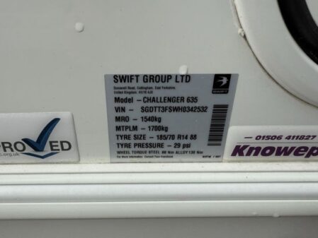2017 Swift Challenger LUX 635