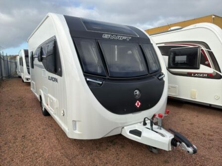 2024 Swift Europa 510
Incl Mover, Bike rack, ATC and Solar
Panel