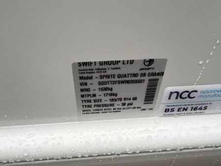 2024 Swift Sprite Quattro DB Grande