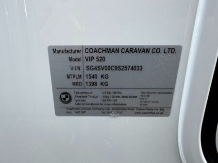 2025 Coachman VIP 520