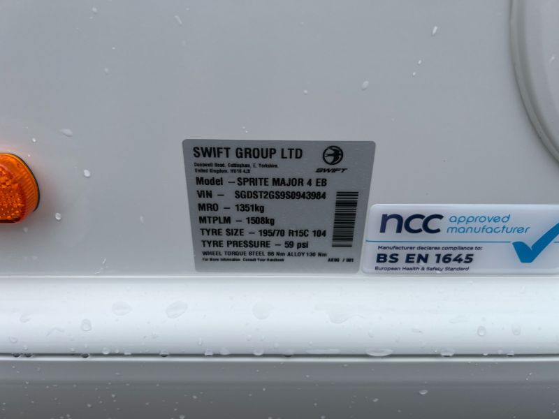 2025 Swift Sprite Major 4 EB