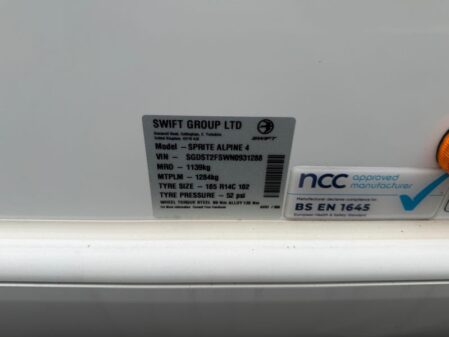 2022 Swift Sprite Alpine 4