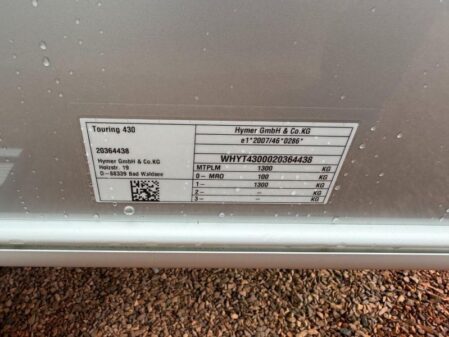 2023 Eriba Touring 430 Urban