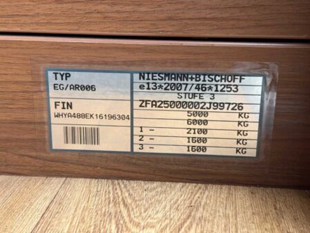 2019 Niesmann and Bischoff Niesmann Bischoff Arto 88 EK