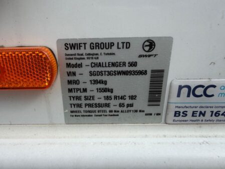 2022 Swift CHALLENGER 560