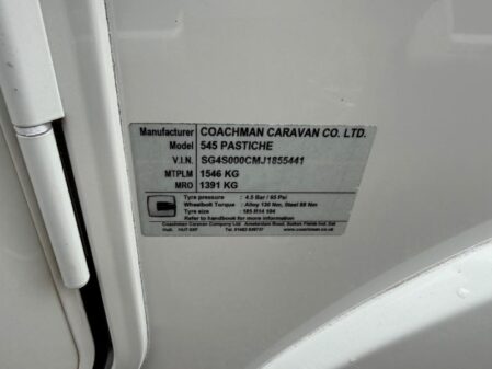 2018 Coachman Pastiche 545