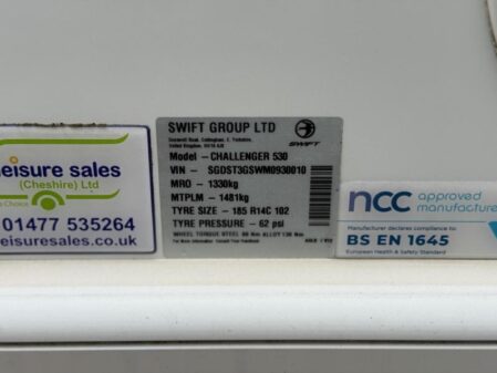 2021 Swift Challenger 530 SE