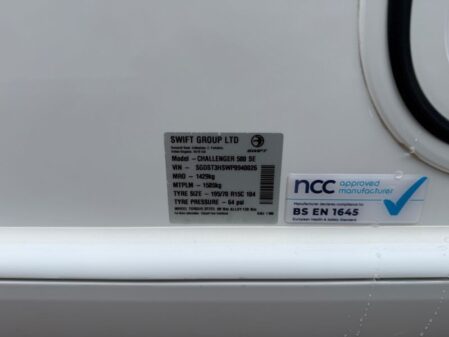 2023 Swift Challenger 580 SE