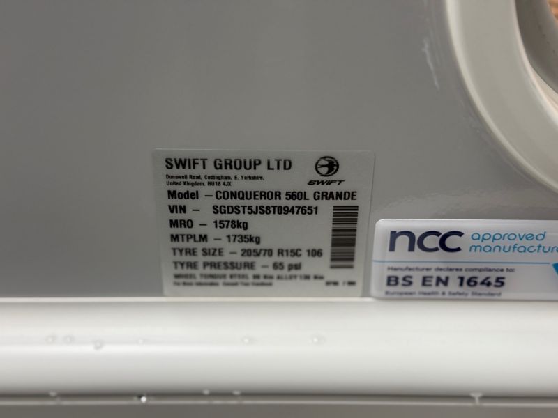 2026 Swift Conqueror 560L Grande