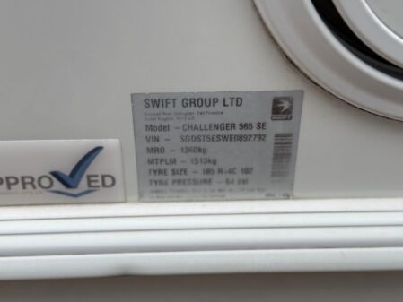 2014 Swift Challenger 565 SE